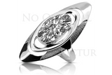 Vintage silver 925 Setting Ring vrc189s vrc189s-st