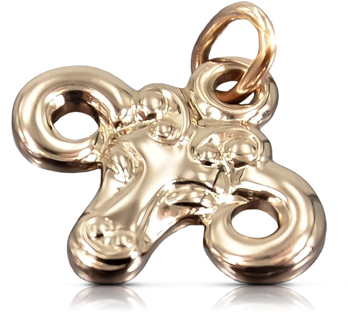 Rose Vintage 14k rose gold 585 Aries pendant vzp008