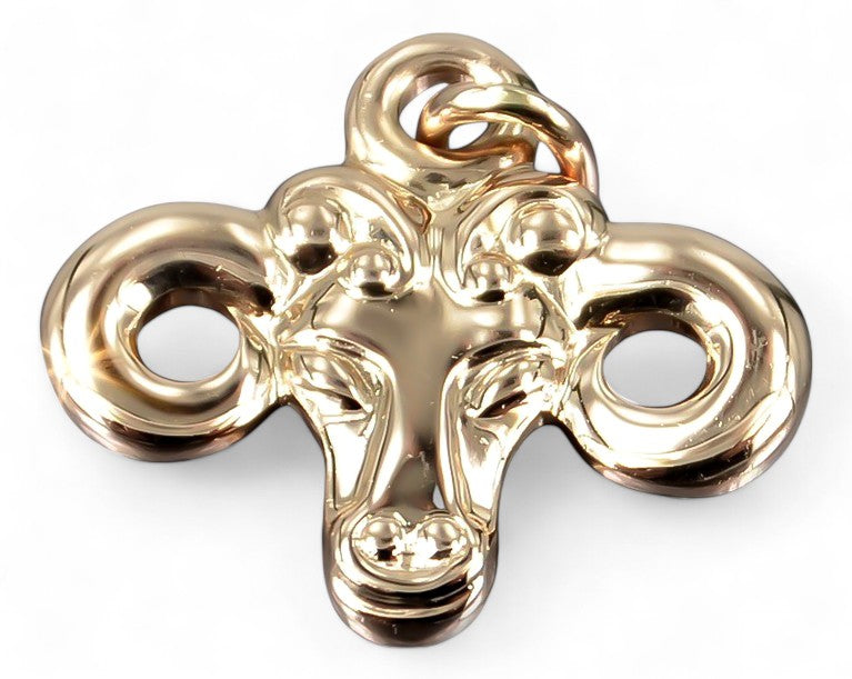 Rose Vintage 14k rose gold 585 Aries pendant vzp008